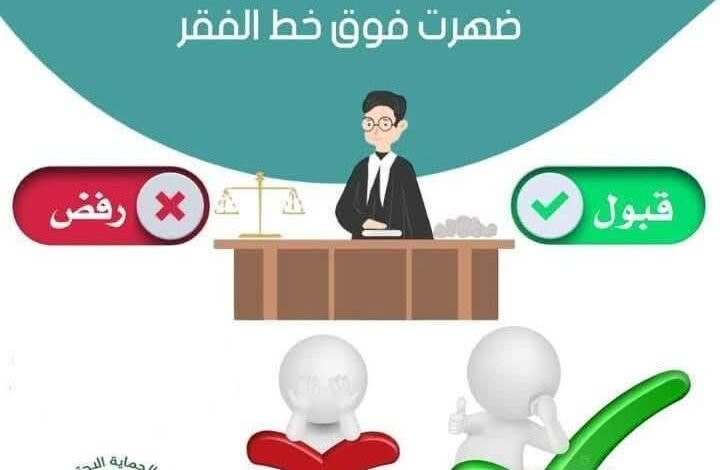 توضيح حول اسماء تحت خط الفقر